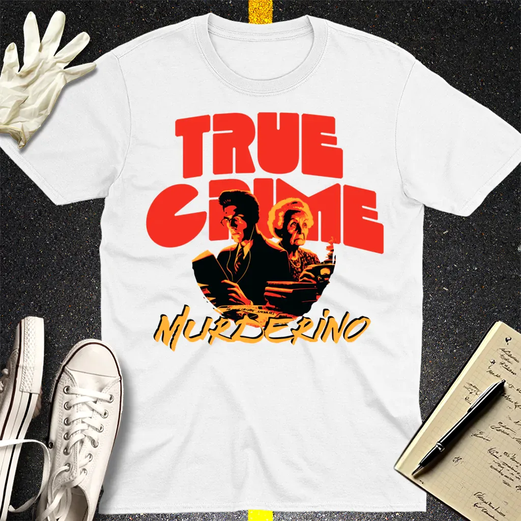 True Crime Murderino T-Shirt - White