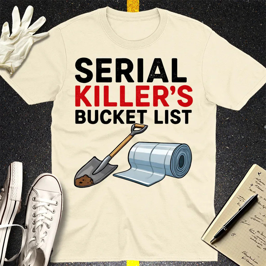 Serial Killer's Starter Pack T-Shirt - Natural