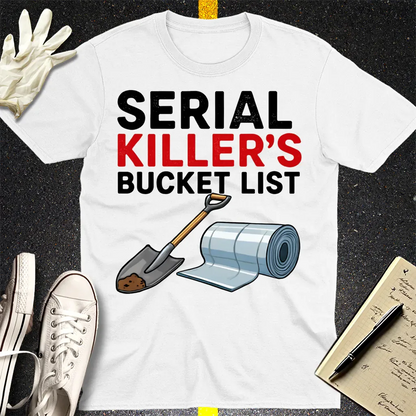 Serial Killer's Starter Pack T-Shirt - White