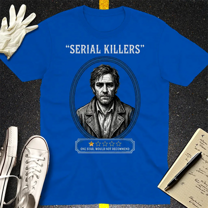 One Star Serial Killer T-Shirt - Royal