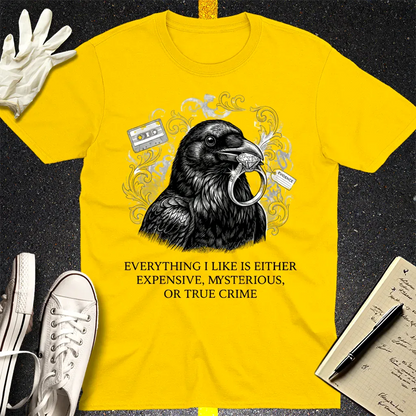 True Crime Raven T-Shirt - Daisy