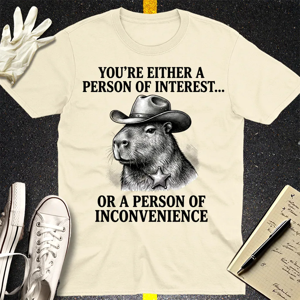 Person of Inconvenience T-Shirt - Natural