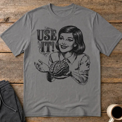 Use It T-Shirt - Charcoal