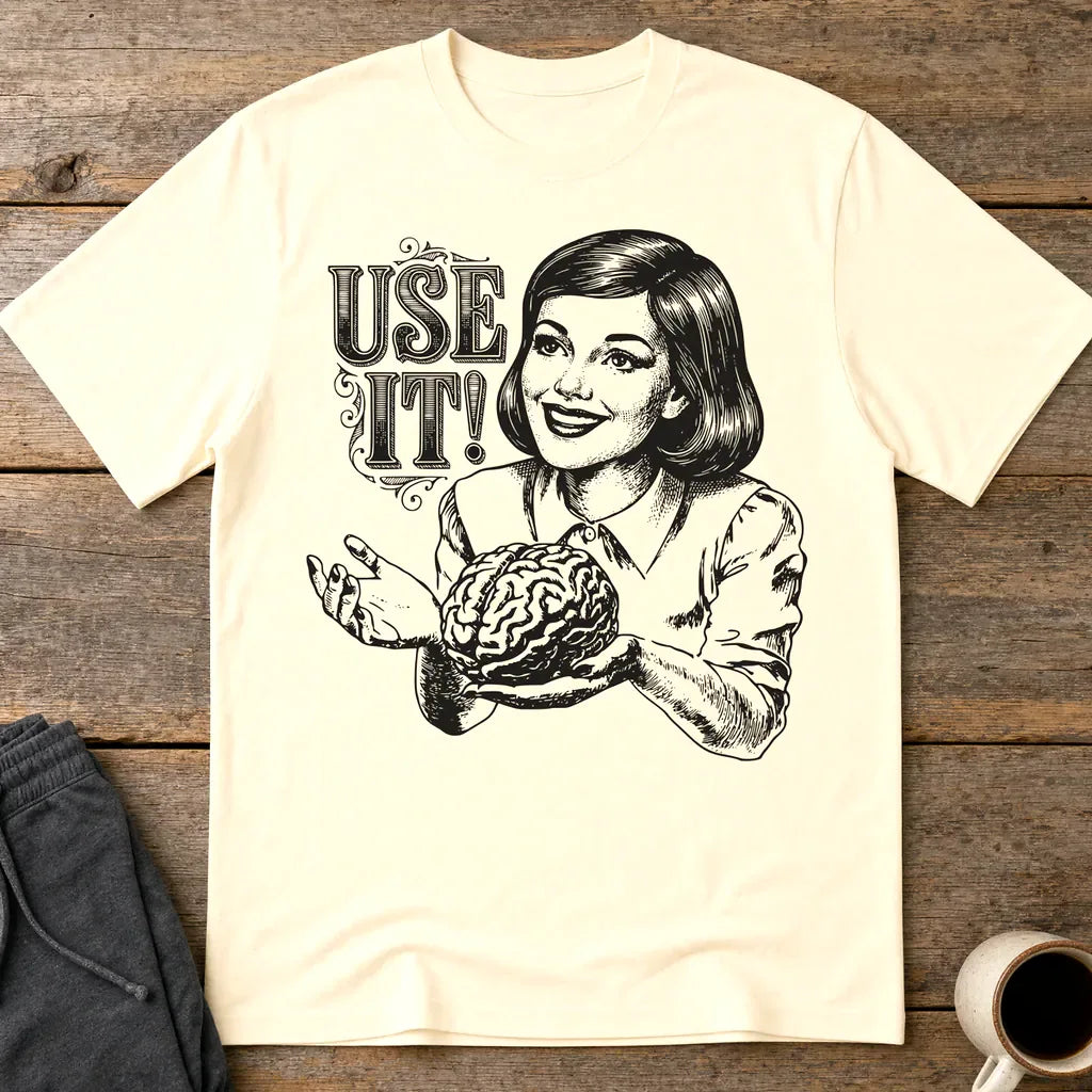 Use It T-Shirt - Natural