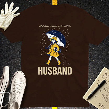 All These Suspects T-Shirt - Dark Chocolate