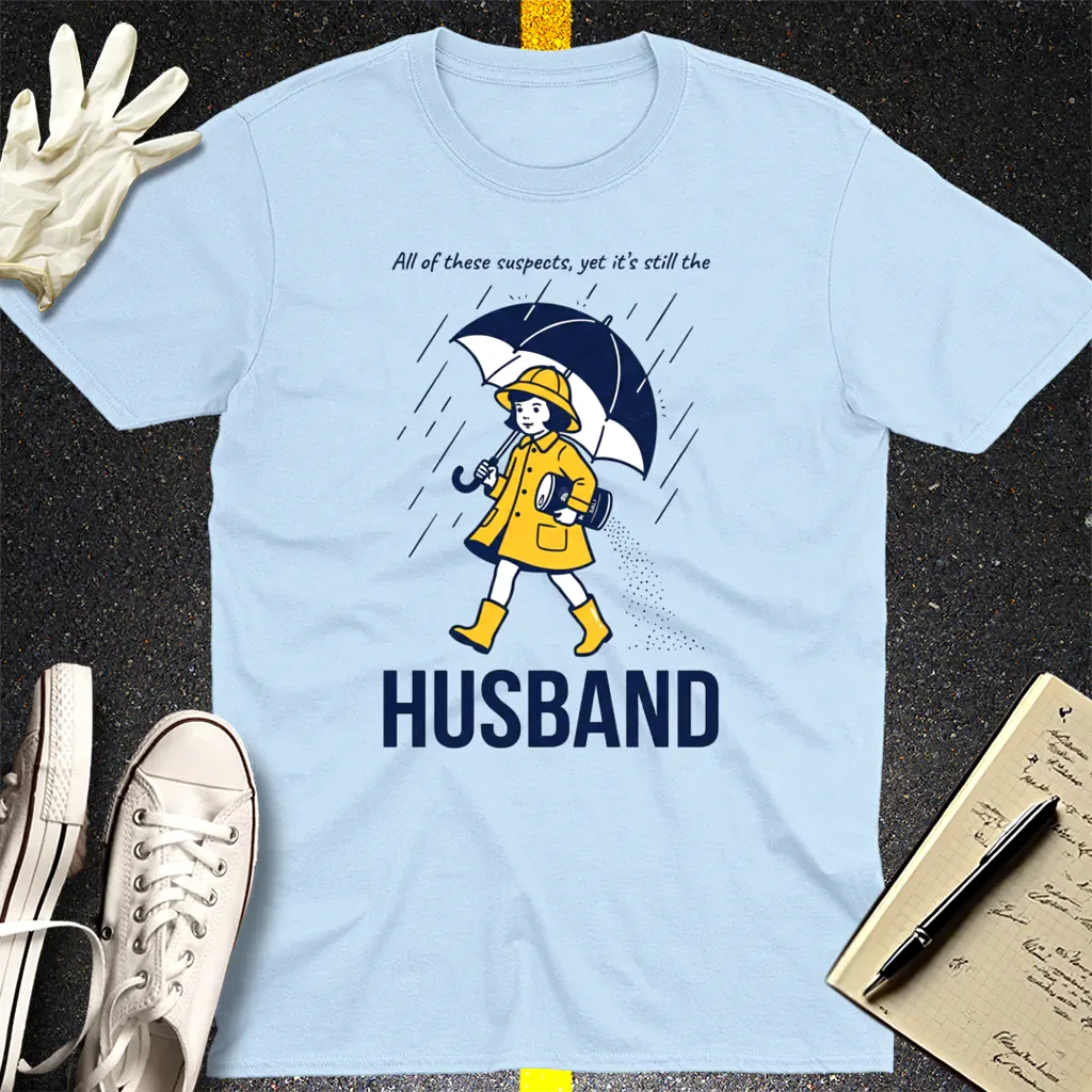 All These Suspects T-Shirt - Light Blue