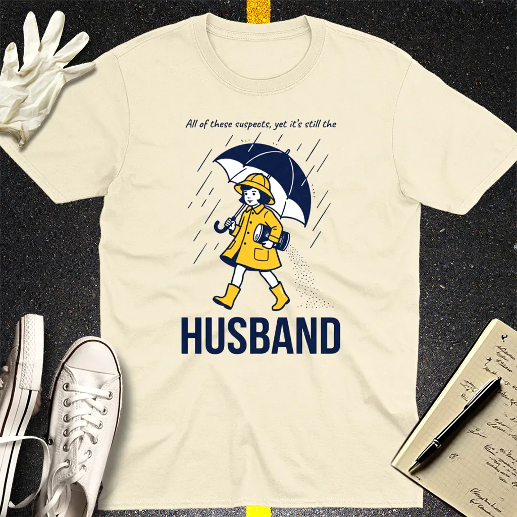 All These Suspects T-Shirt - Natural