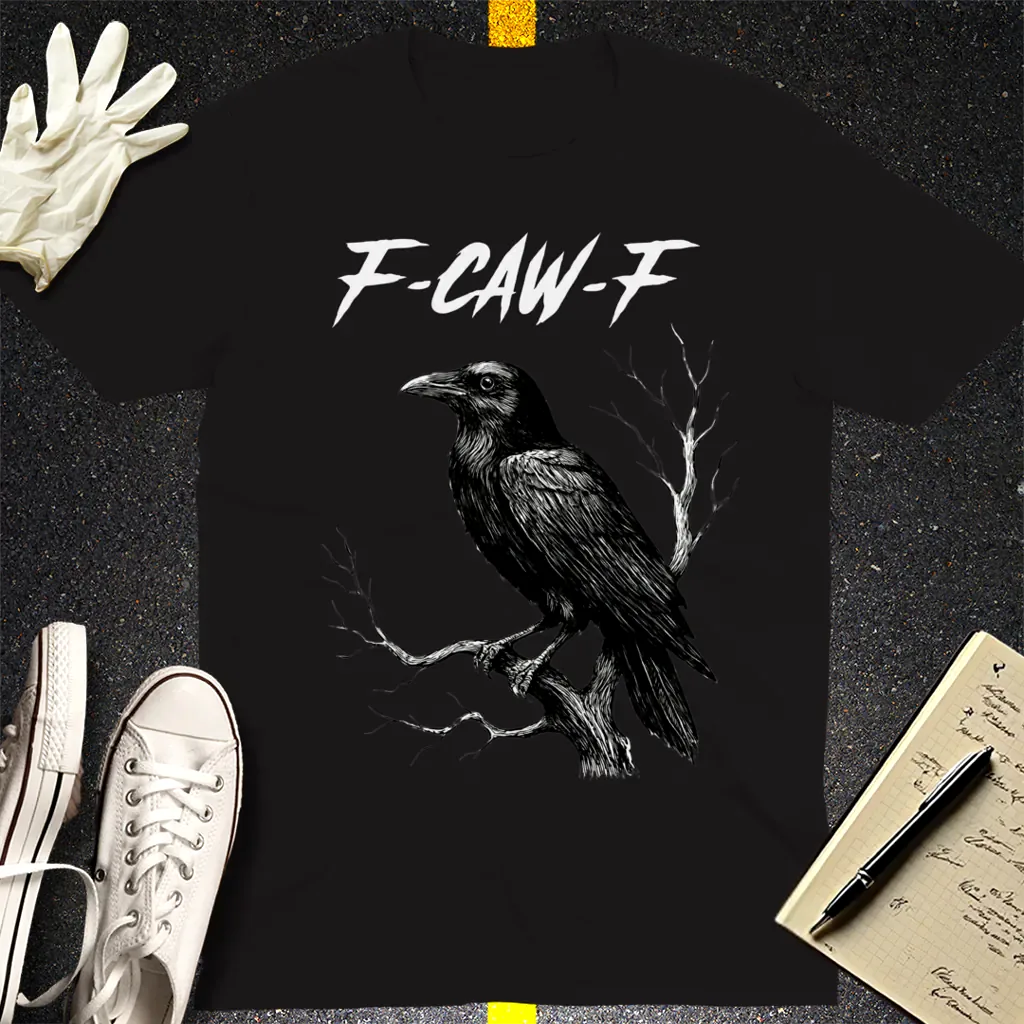 F-CAW-F Raven T-Shirt - Black