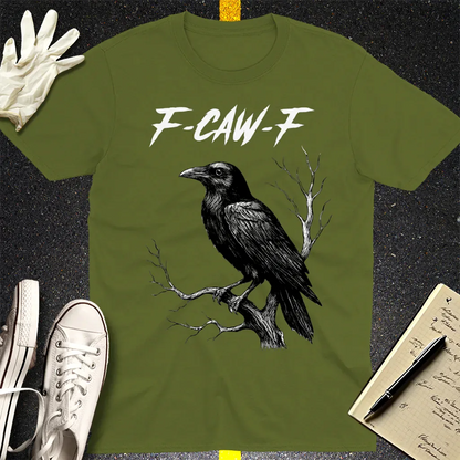 F-CAW-F Raven T-Shirt - Military Green
