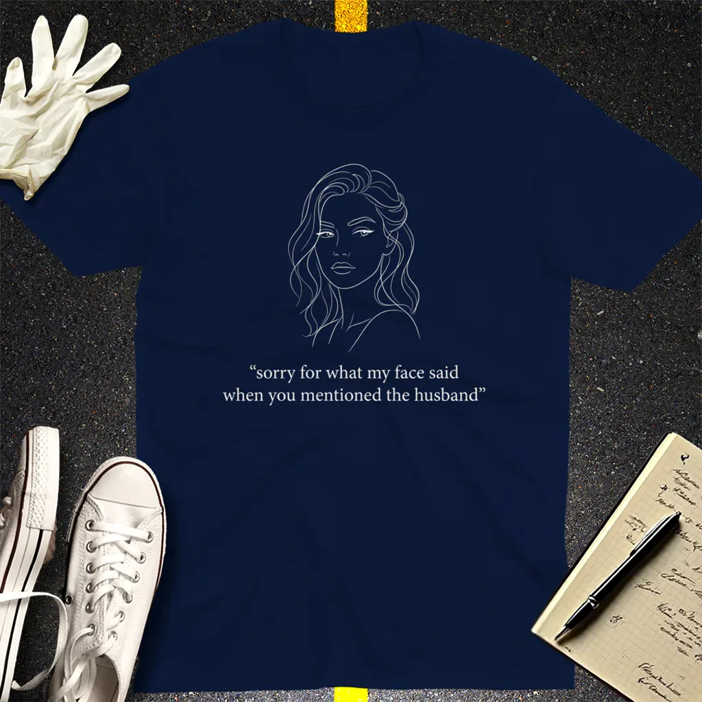 Resting Face Truth T-Shirt - Navy