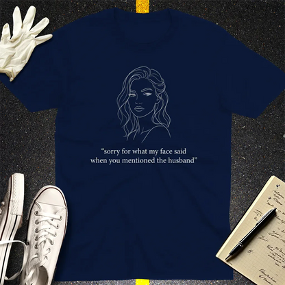 Resting Face Truth T-Shirt - Navy