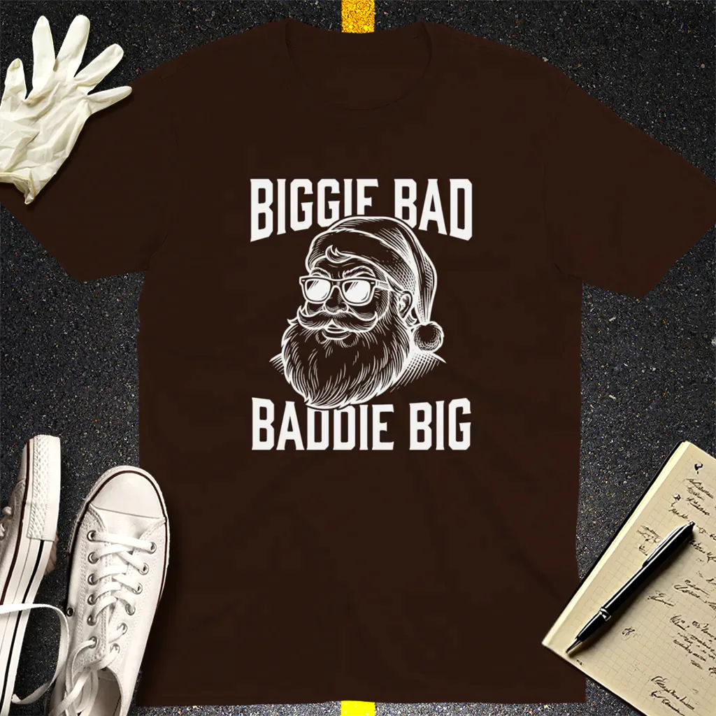 Biggie Bad T-Shirt - Dark Chocolate