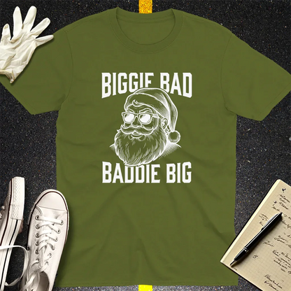 Biggie Bad T-Shirt - Military Green