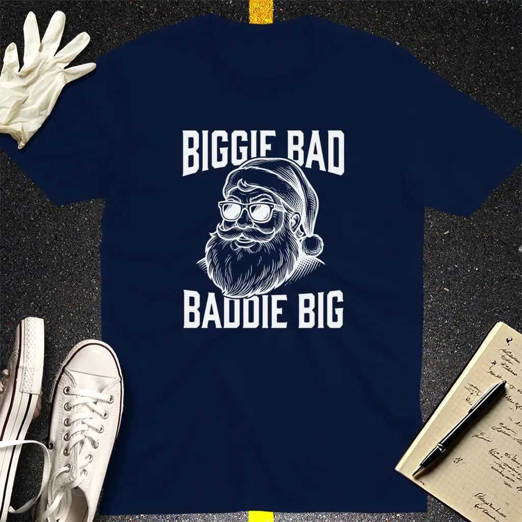 Biggie Bad T-Shirt - Navy