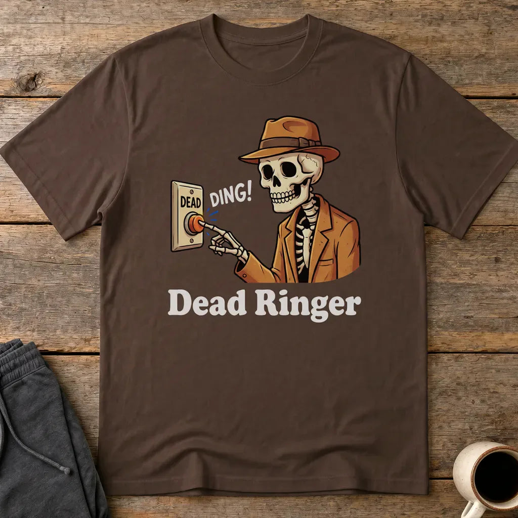 Dead Ringer T-Shirt - Dark Chocolate