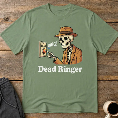 Dead Ringer T-Shirt - Military Green