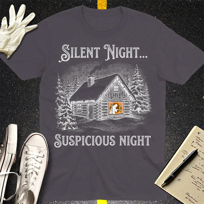 Suspicious Night T-Shirt - Charcoal