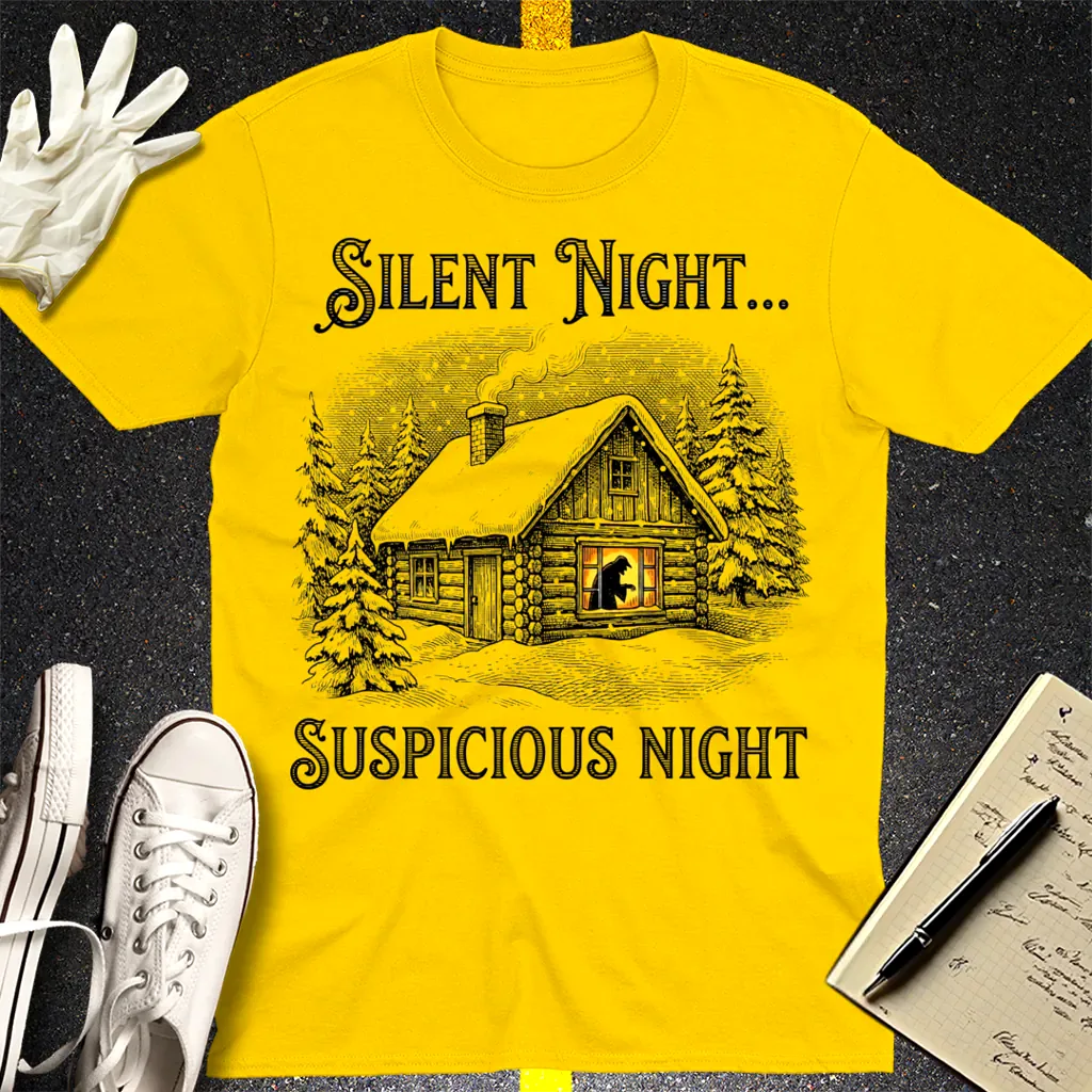 Suspicious Night T-Shirt - Daisy