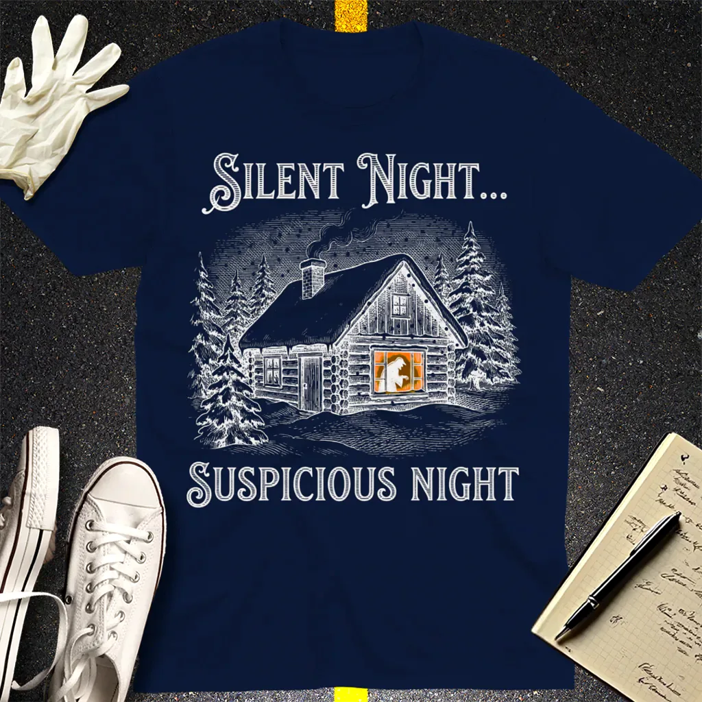 Suspicious Night T-Shirt - Navy
