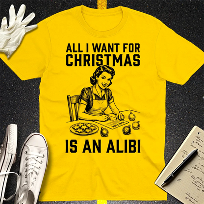 Christmas Alibi T-Shirt - Daisy