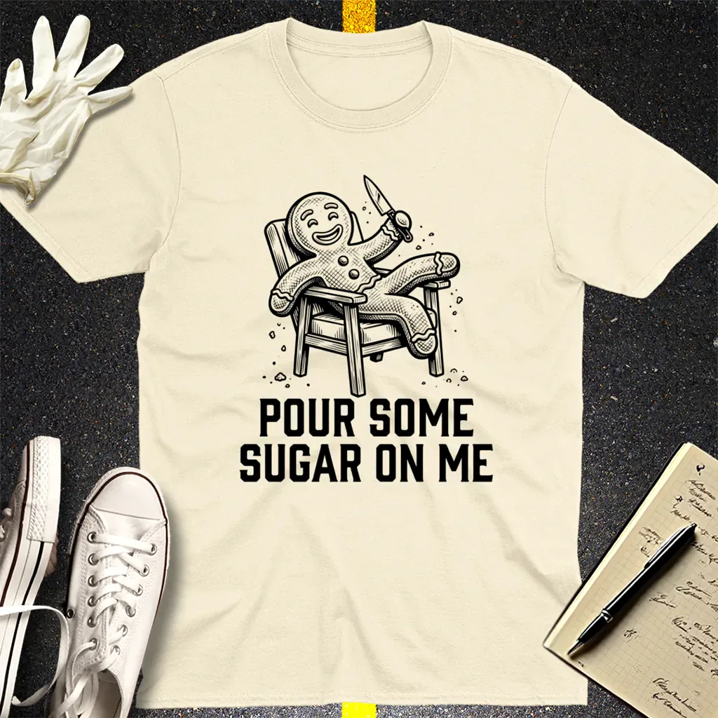Sugar-Crazed Gingerbread T-Shirt - Natural