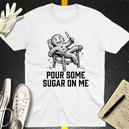 Sugar-Crazed Gingerbread T-Shirt - White