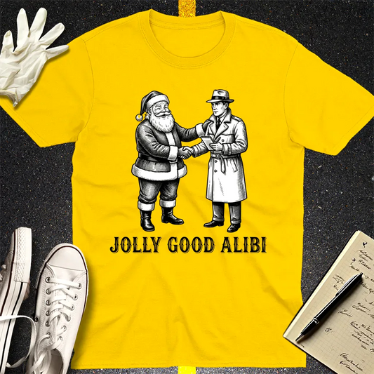 Jolly Good Alibi T-Shirt - Daisy
