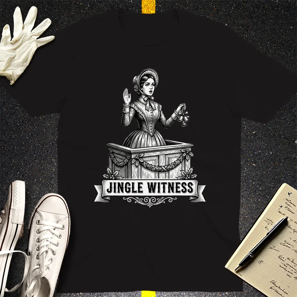 Jingle Witness T-Shirt - Black