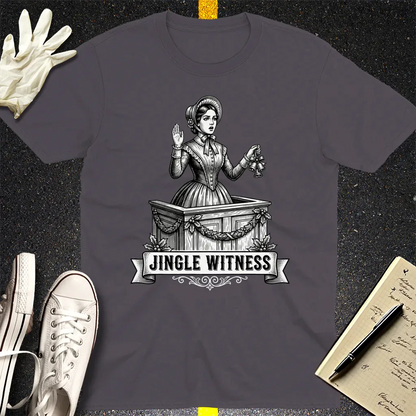 Jingle Witness T-Shirt - Charcoal