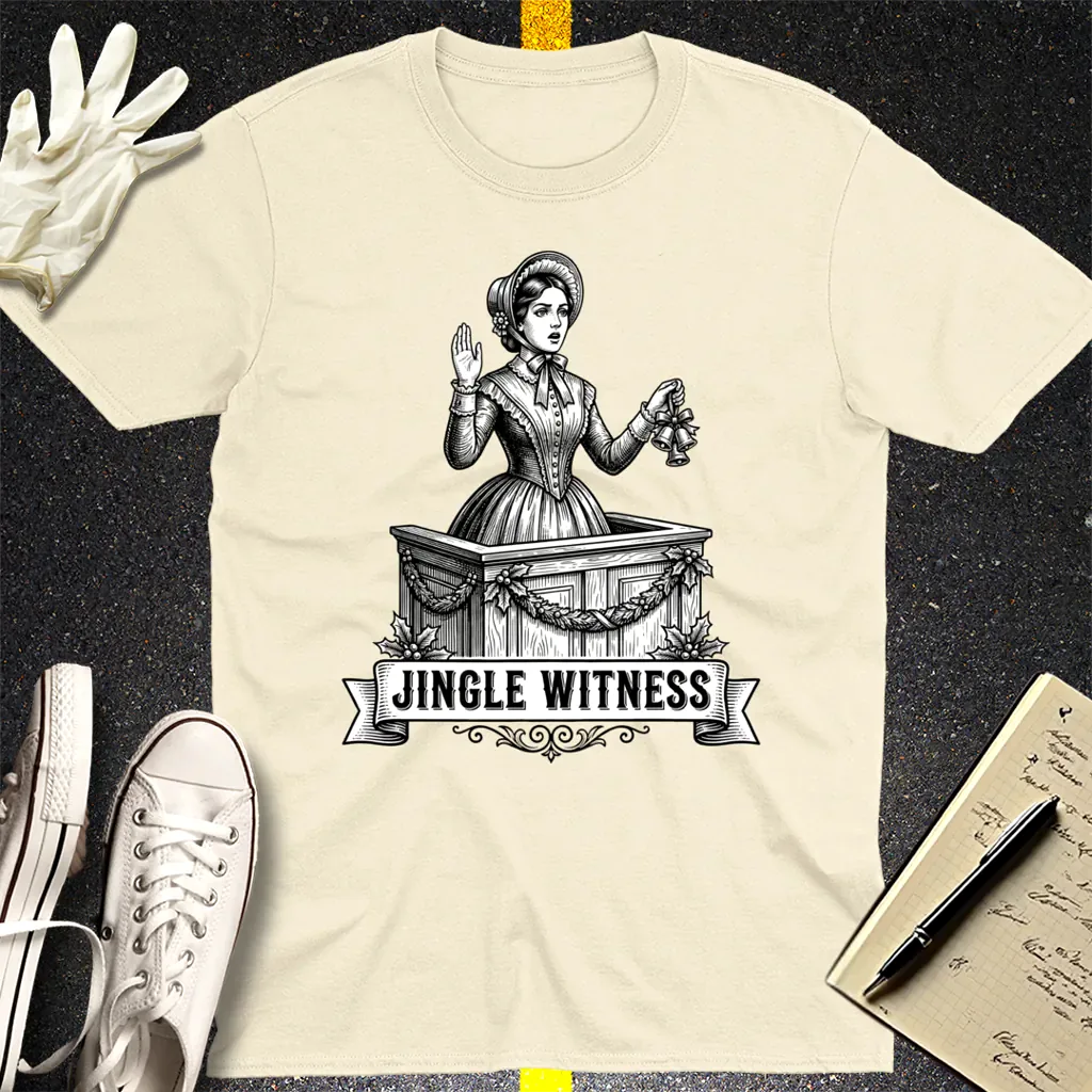 Jingle Witness T-Shirt - Natural