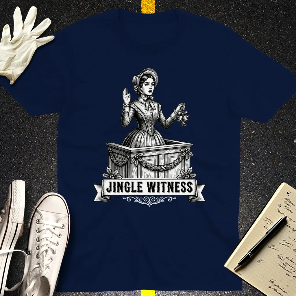 Jingle Witness T-Shirt - Navy