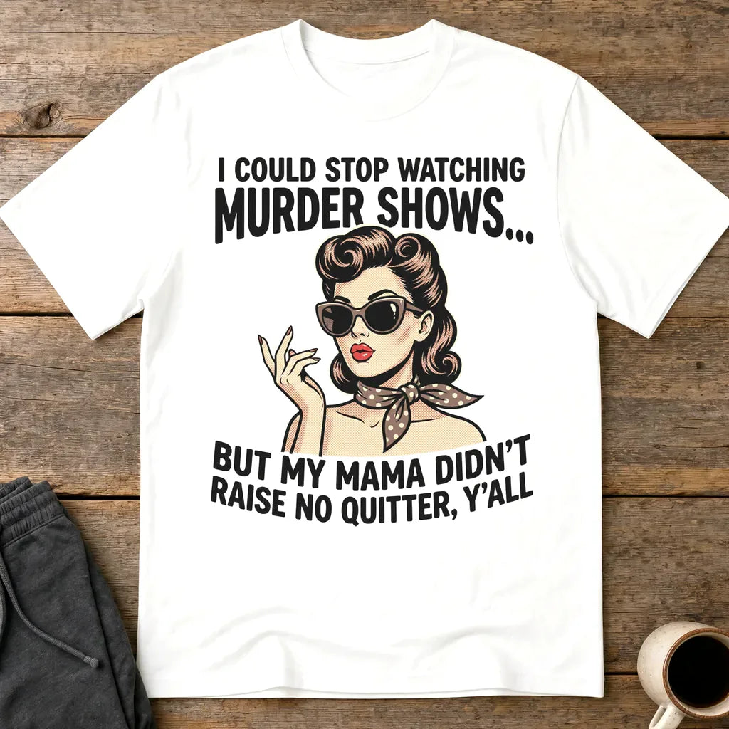 Murder Show Addict T-Shirt - White