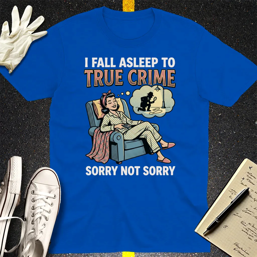 True Crime Dreams T-Shirt - Royal