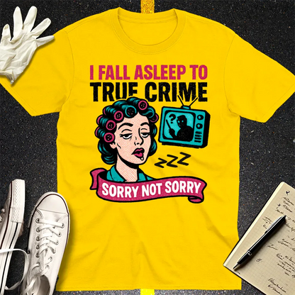 True Crime Sleep Club T-Shirt - Daisy