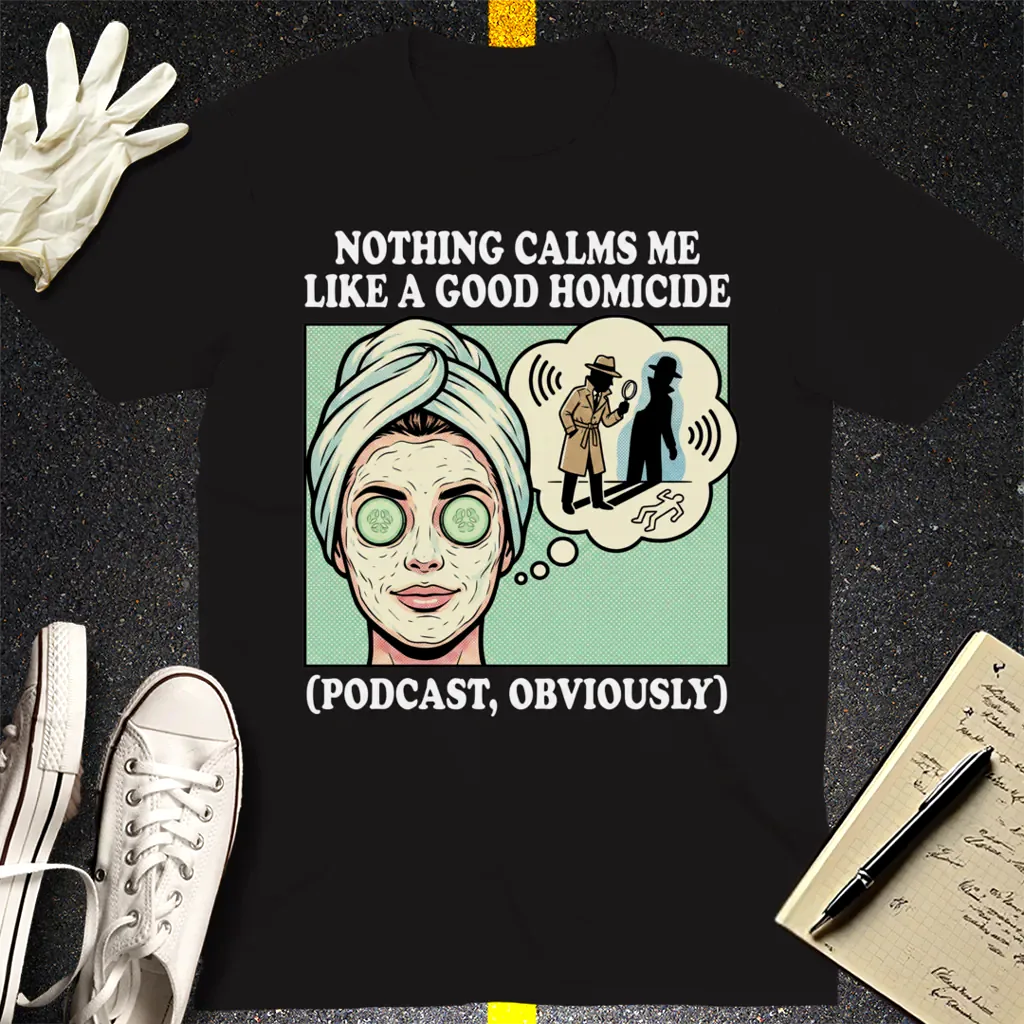 Good Homicide Vibes T-Shirt - Black