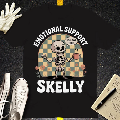 Emotional Support Skelly T-Shirt