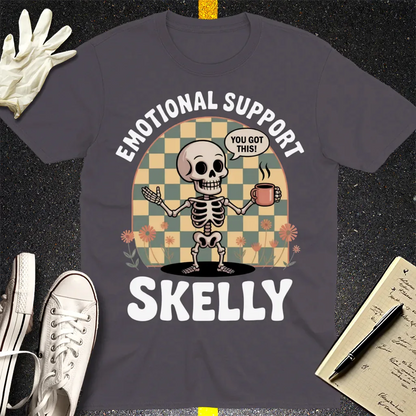 Emotional Support Skelly T-Shirt