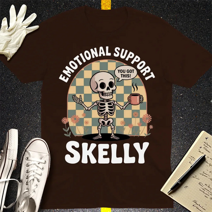 Emotional Support Skelly T-Shirt