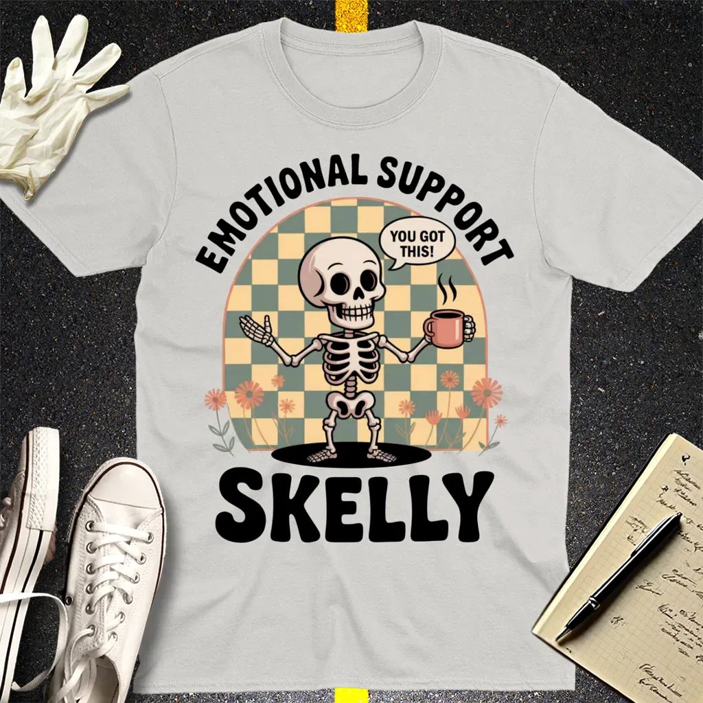 Emotional Support Skelly T-Shirt