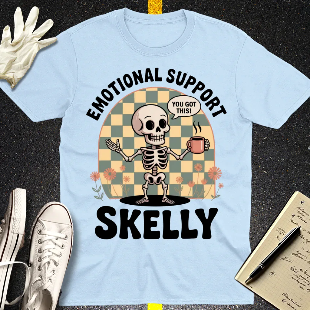 Emotional Support Skelly T-Shirt