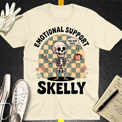 Emotional Support Skelly T-Shirt