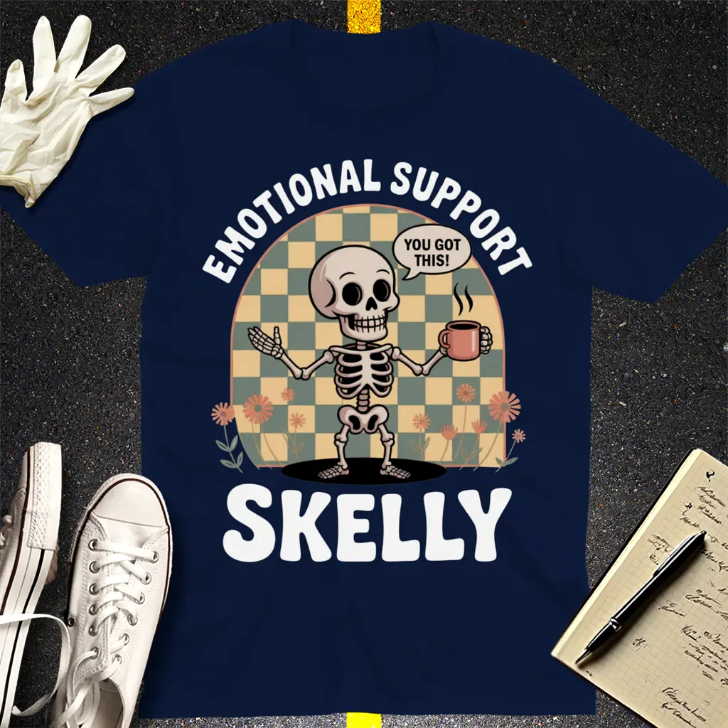 Emotional Support Skelly T-Shirt