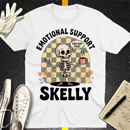Emotional Support Skelly T-Shirt