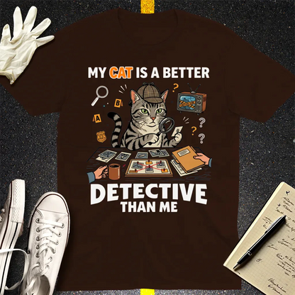 Cat Detective T-Shirt