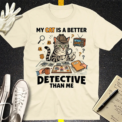 Cat Detective T-Shirt