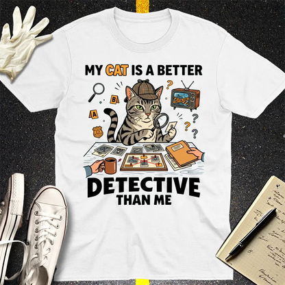 Cat Detective T-Shirt