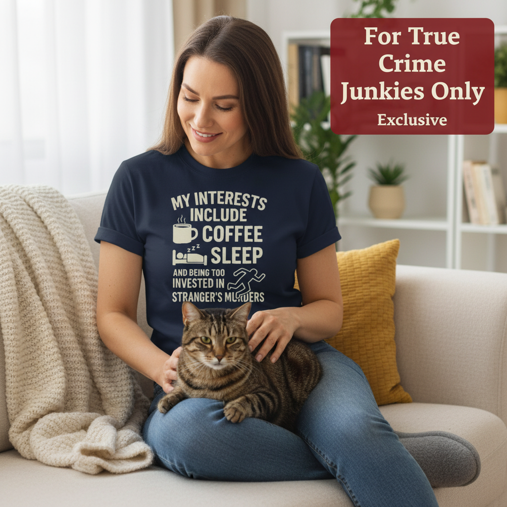 Coffee Sleep Murder Obsession T-Shirt_pet_companion