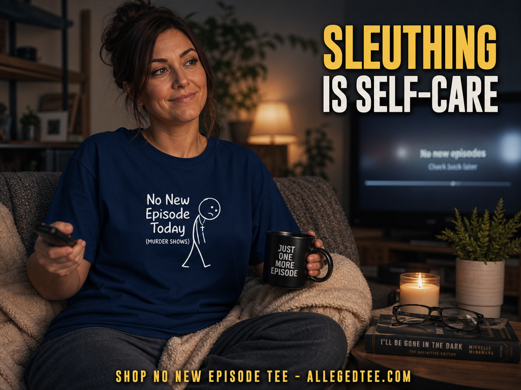 No New Episode Sad Stickman T-Shirt_contextual
