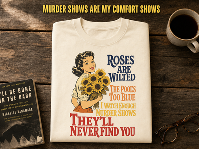 Poetic Murder Show T-Shirt_folded_flatlay