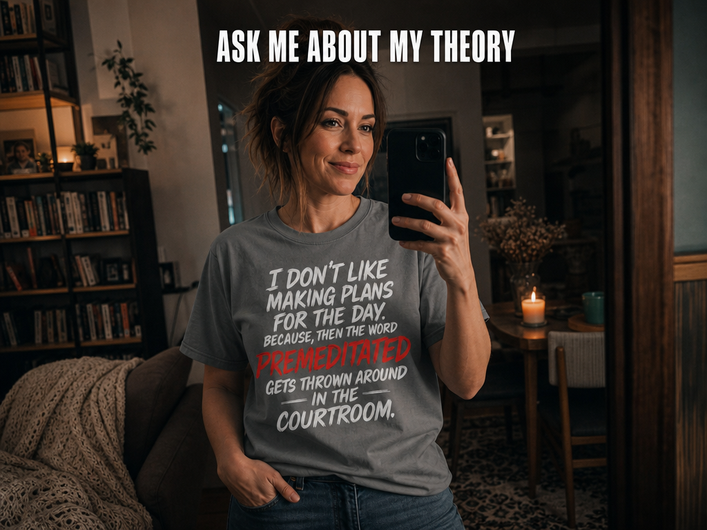 Premeditated Courtroom Humor T-Shirt_ugc_mirror